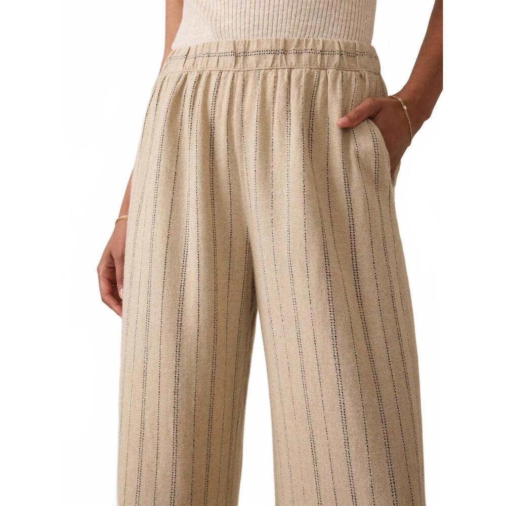 NEW FAHERTY riviera pant in beige - Picture 3 of 3